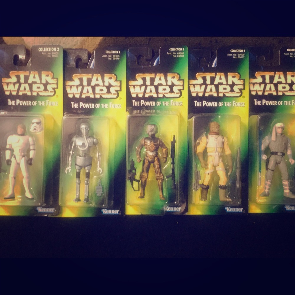 Star Wars Green card POWER OF THE FORCE